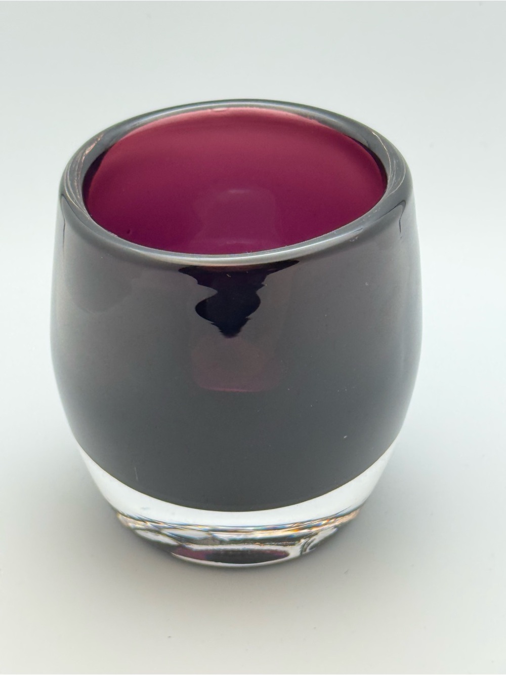 Handblown Purple Glass Tumbler - Home Art